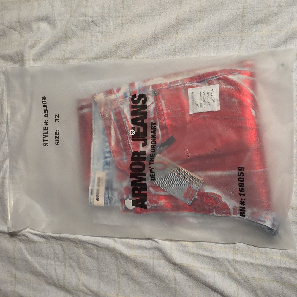 Armor Foil Wash Jeans - Picture 8 of 10